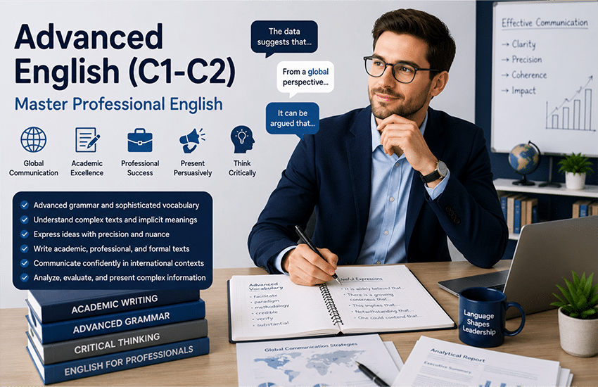 Advanced English (C1-C2): Master Professional English