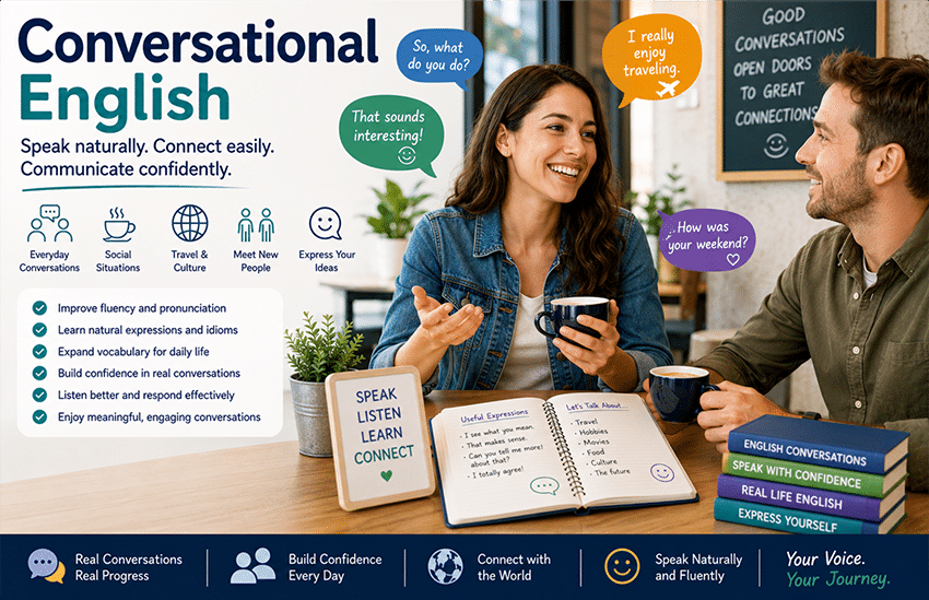 Conversational English: Speak Naturally and Fluently